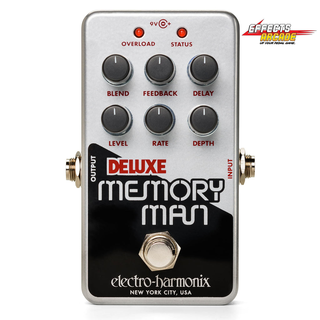 Electro-Harmonix Nano Deluxe Memory Man Analog Delay/Chorus/Vibrato Pedal – New