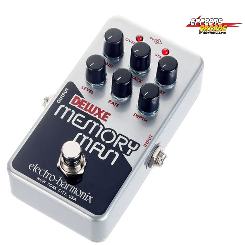 Electro-Harmonix Nano Deluxe Memory Man Analog Delay/Chorus/Vibrato Pedal – New