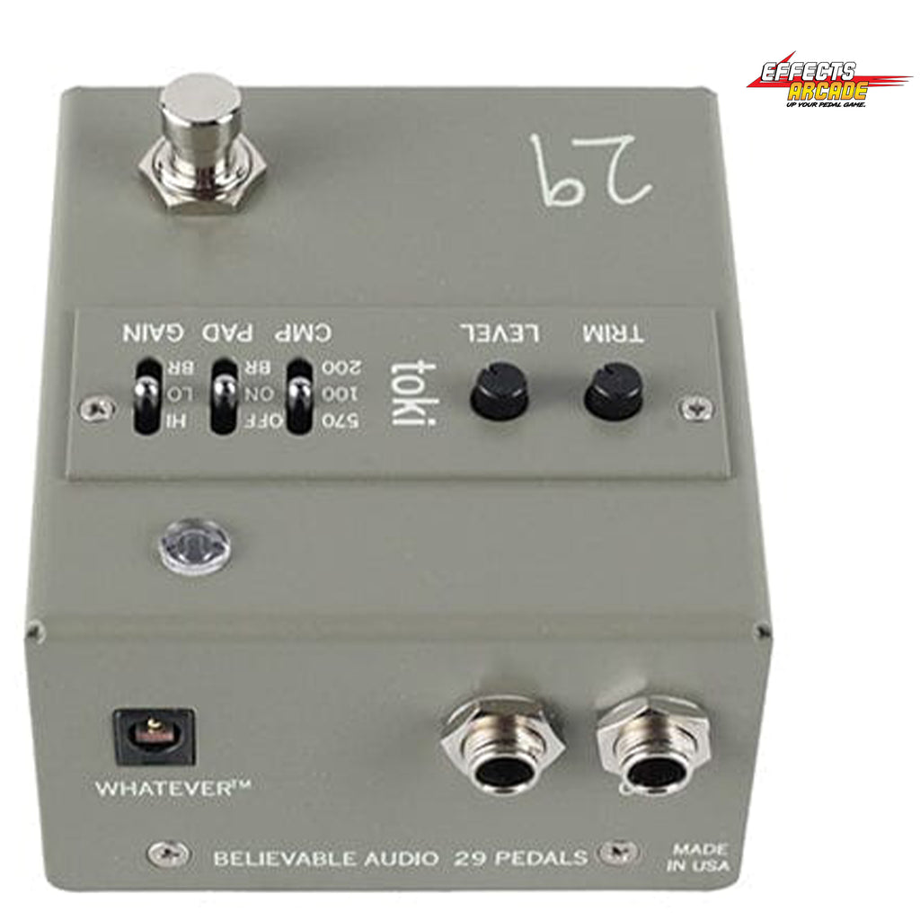 29 Pedals TOKI – High-Fidelity Drive with a Fuzzy Edge