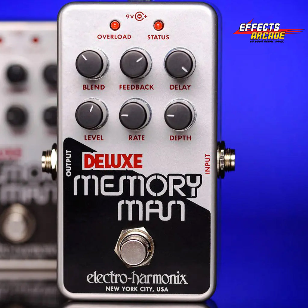 Electro-Harmonix Nano Deluxe Memory Man Analog Delay/Chorus/Vibrato Pedal – New