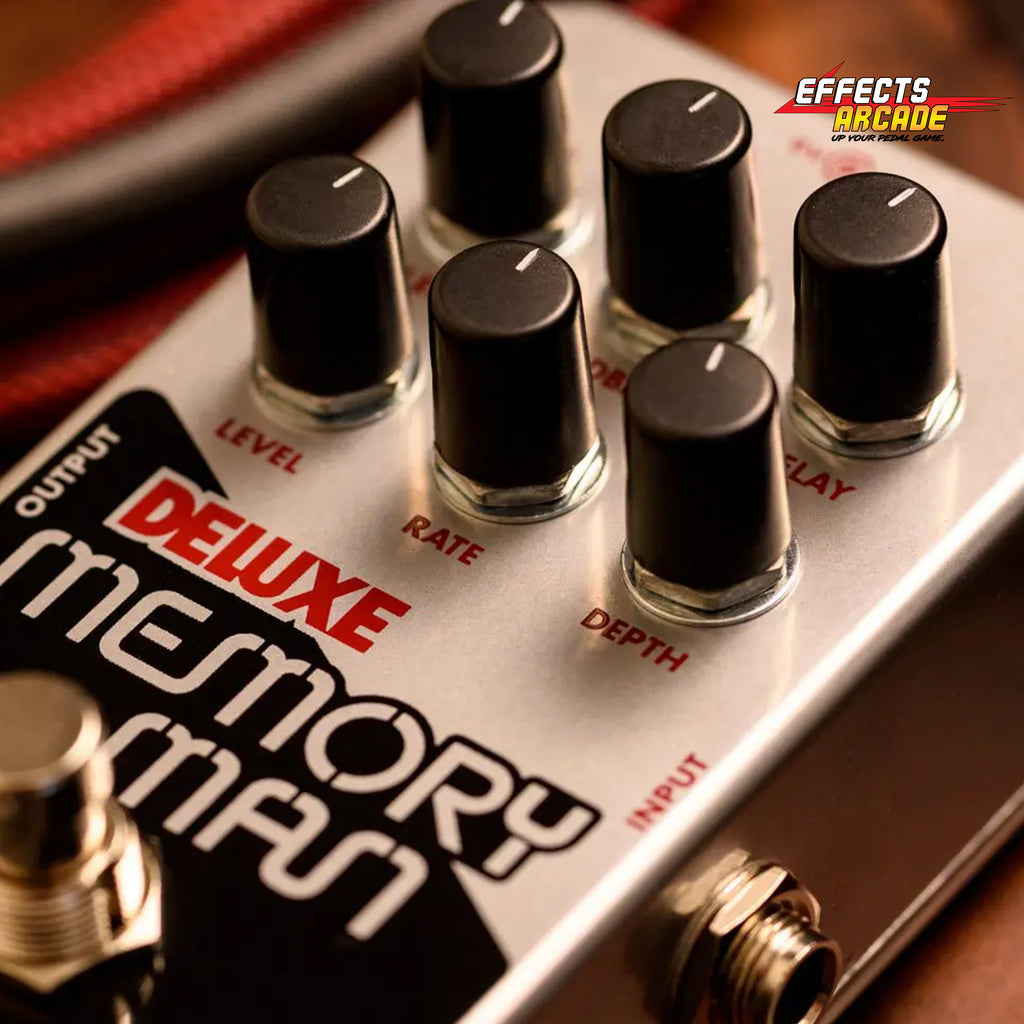 Electro-Harmonix Nano Deluxe Memory Man Analog Delay/Chorus/Vibrato Pedal – New