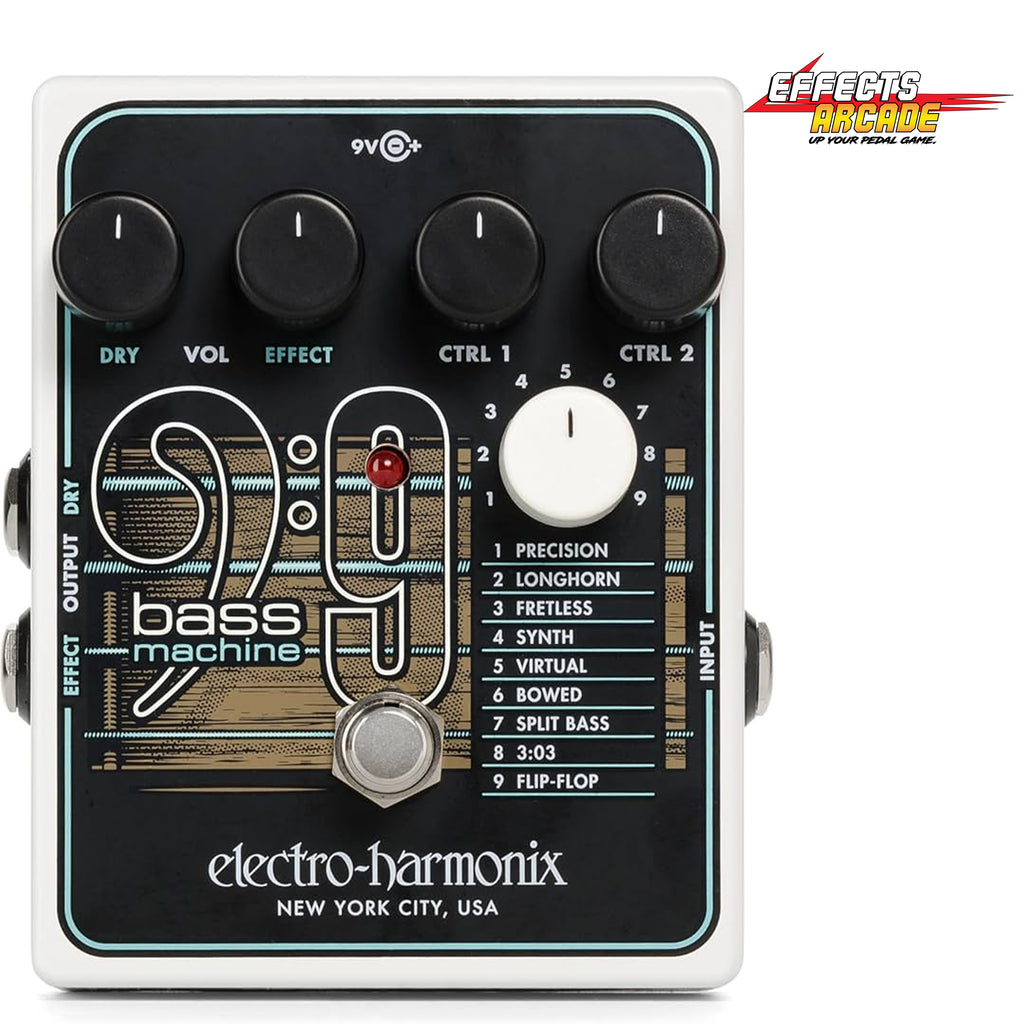 Electro-Harmonix Bass9 Bass Machine Pedal