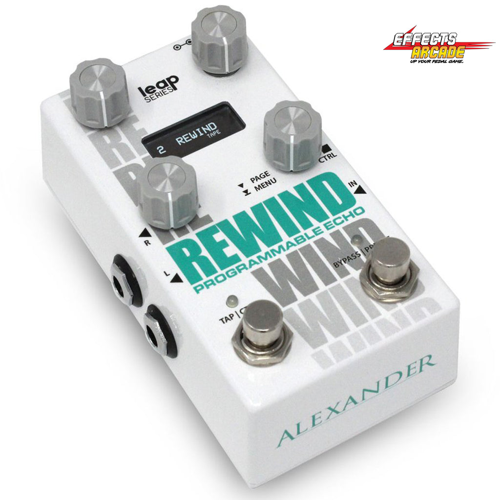 Alexander Pedals Rewind Programmable Echo