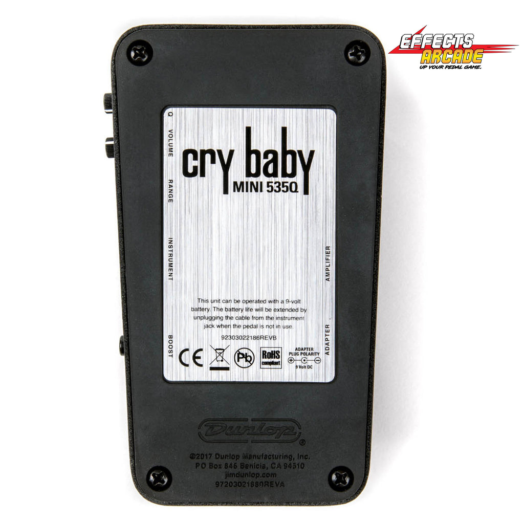 Dunlop Cry Baby Mini 535Q Wah